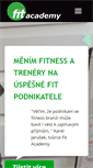 Mobile Screenshot of fitacademy.cz